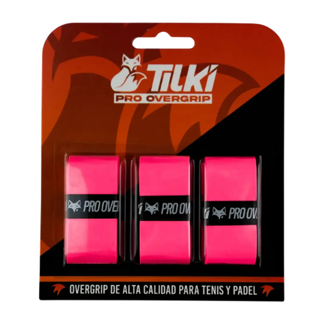 Overgrip Tilki Pro Rosado X3 1