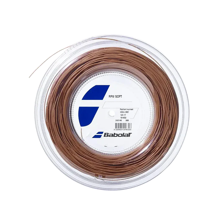 Cuerda de Tenis Babolat  RPM Soft Radiant Sunset rollo 200mt 1