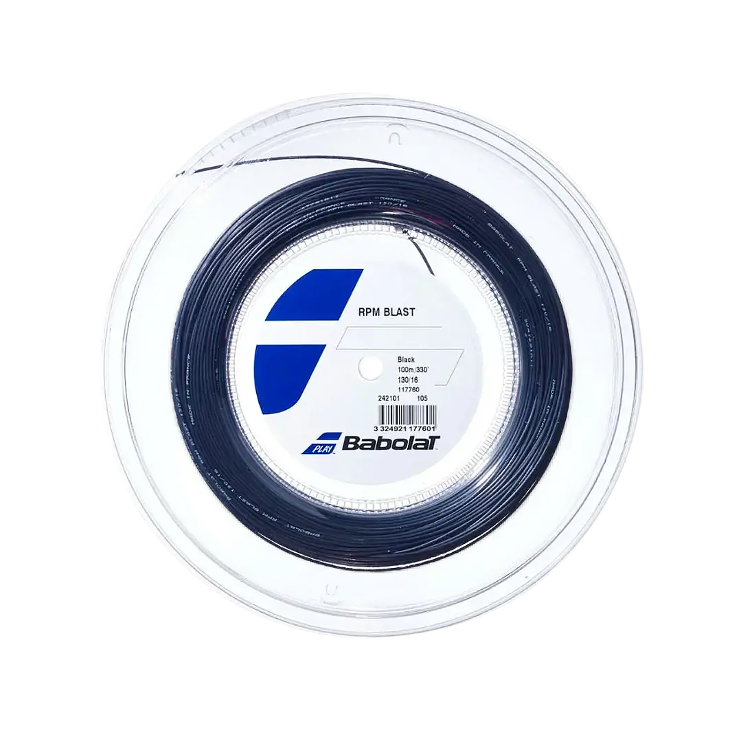Cuerda de Tenis Babolat RPM Blast Black Rollo 100mt 1