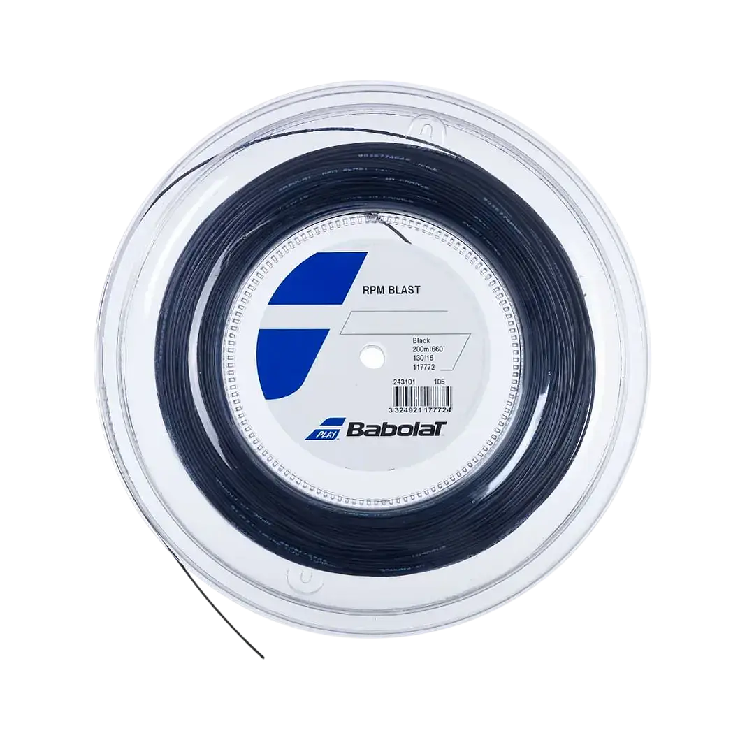Cuerda de Tenis Babolat RPM Blast Black Rollo 200mt 1