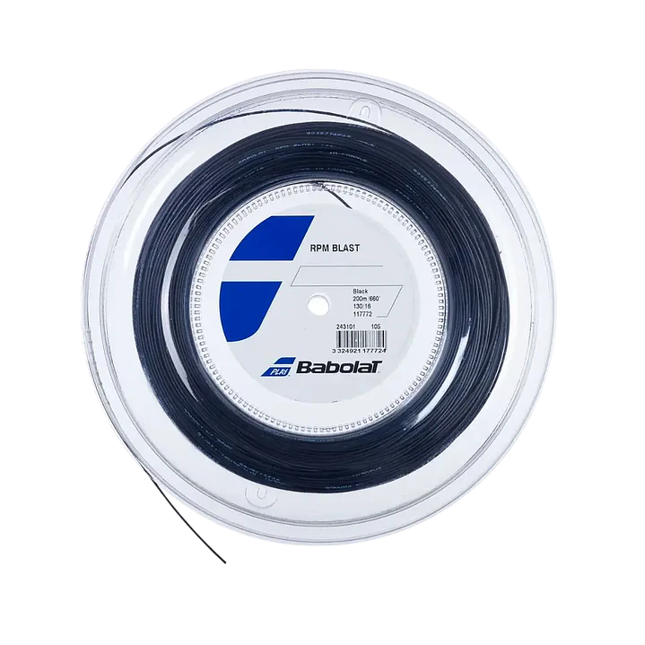 Cuerda de Tenis Babolat RPM Blast Black Rollo 200mt 1
