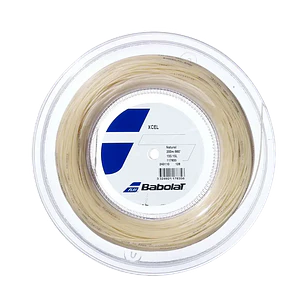 Cuerda de Tenis Babolat Xcel Rollo 200mt Blanco