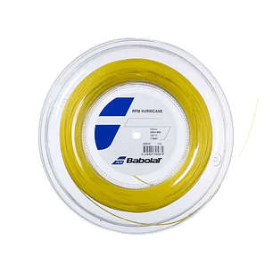 Cuerda de Tenis Babolat Hurricane Rollo 200mt Amarillo 