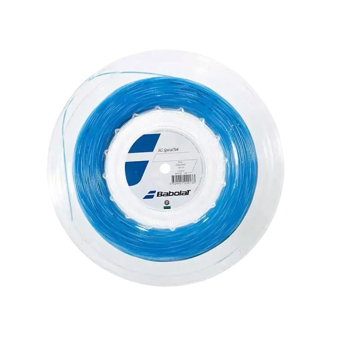 Cuerda de Tenis Babolat Spiralteck Rollo 200mt Azul  1