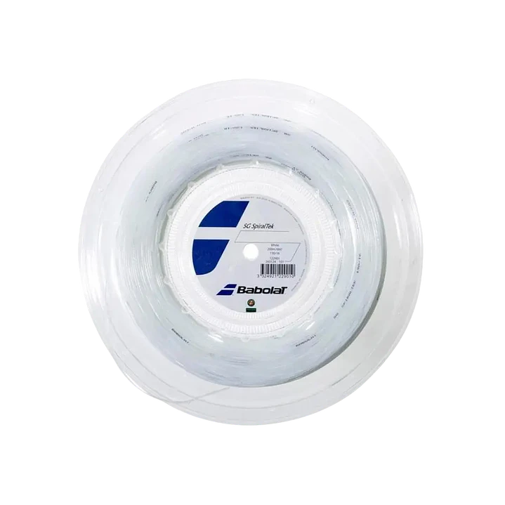 Cuerda de Tenis Babolat Spiralteck Rollo 200mt Blanco 1