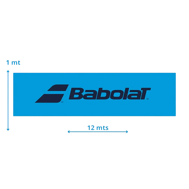 Fondo de Cancha Babolat Azul 2x18  1