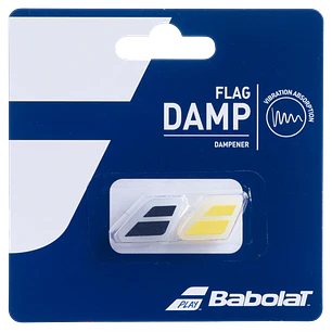 Antivibrador Babolat Flag Damp Negro / Amarillo