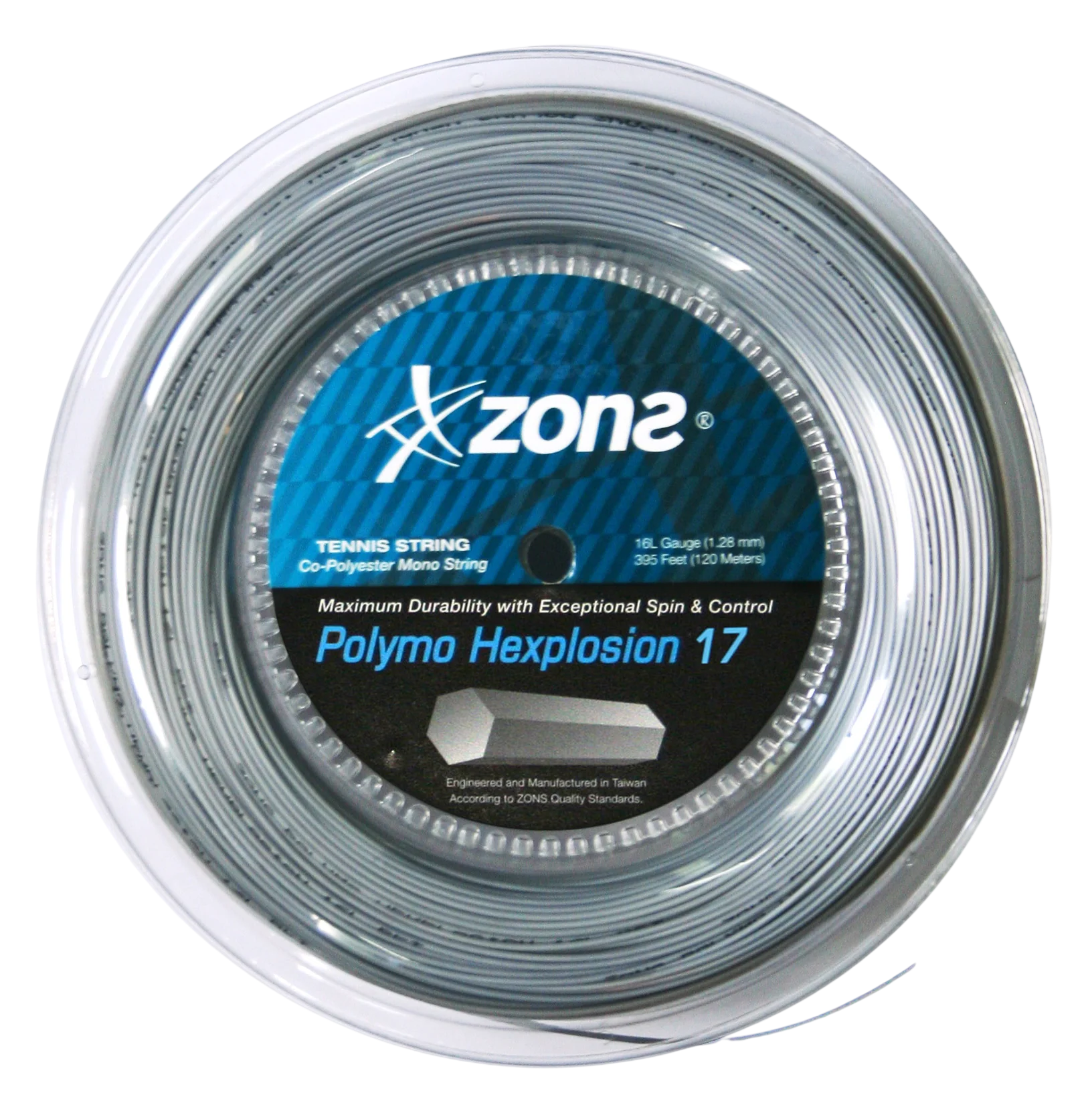Rollo Cuerdas Zons Polymo Hexplosion 16L 1.28 - 200 mts Gris