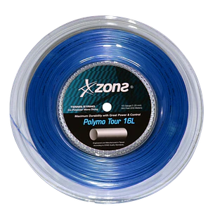 Cuerda de Tenis Zons Polymo Tour 1.28 / 16L Azul Oscuro 
