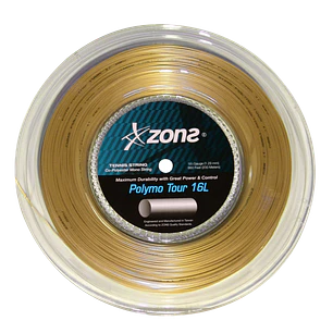  Cuerda de Tenis Zons Polymo Tour 1.28 / 16L Ámbar