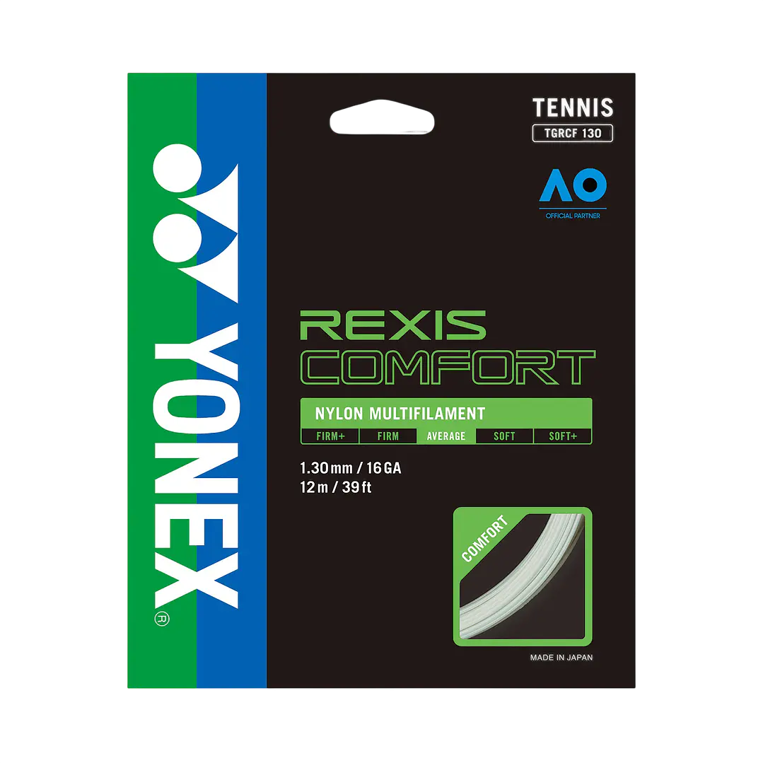 Cuerdas de Tenis Yonex Rexis Comfort Blanco 1