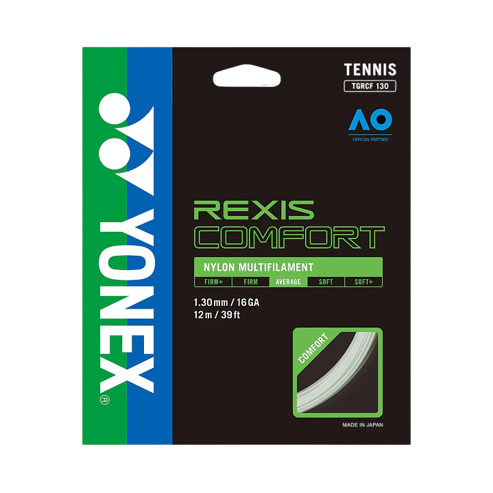 Cuerdas de Tenis Yonex Rexis Comfort Blanco 1