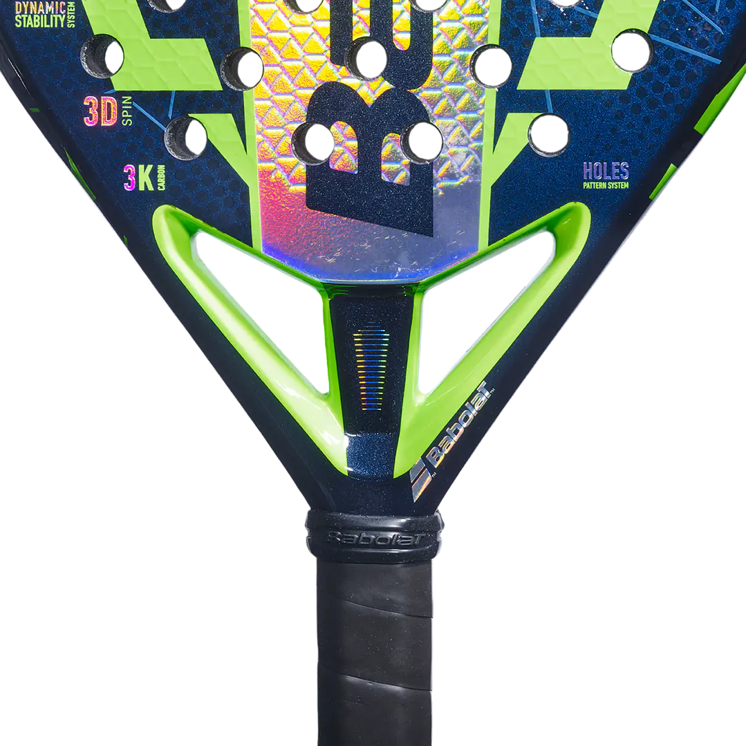  Pala de pádel Babolat Tecnical Viper Juan Lebrón Verde 2026  3
