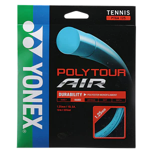  Cuerdas de Tenis Yonex Poly Tour Air 1.25 / 16L Celeste 