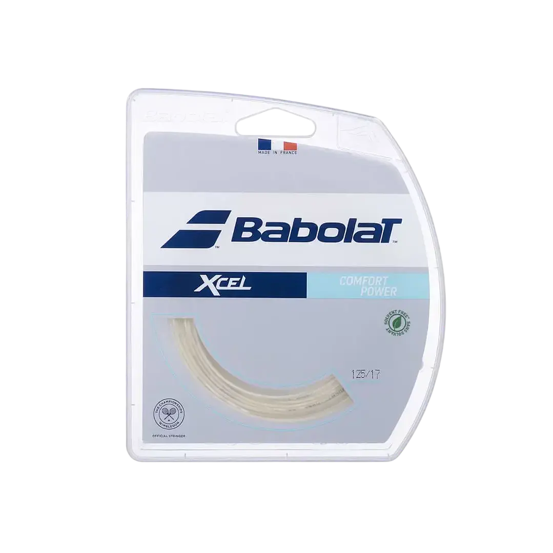   Cuerda de Tenis Babolat Xcel Rollo 12mt Natural 1
