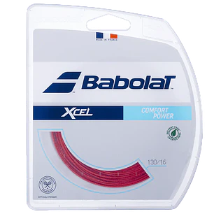   Cuerda de Tenis Babolat Xcel Rollo 12mt Rojo