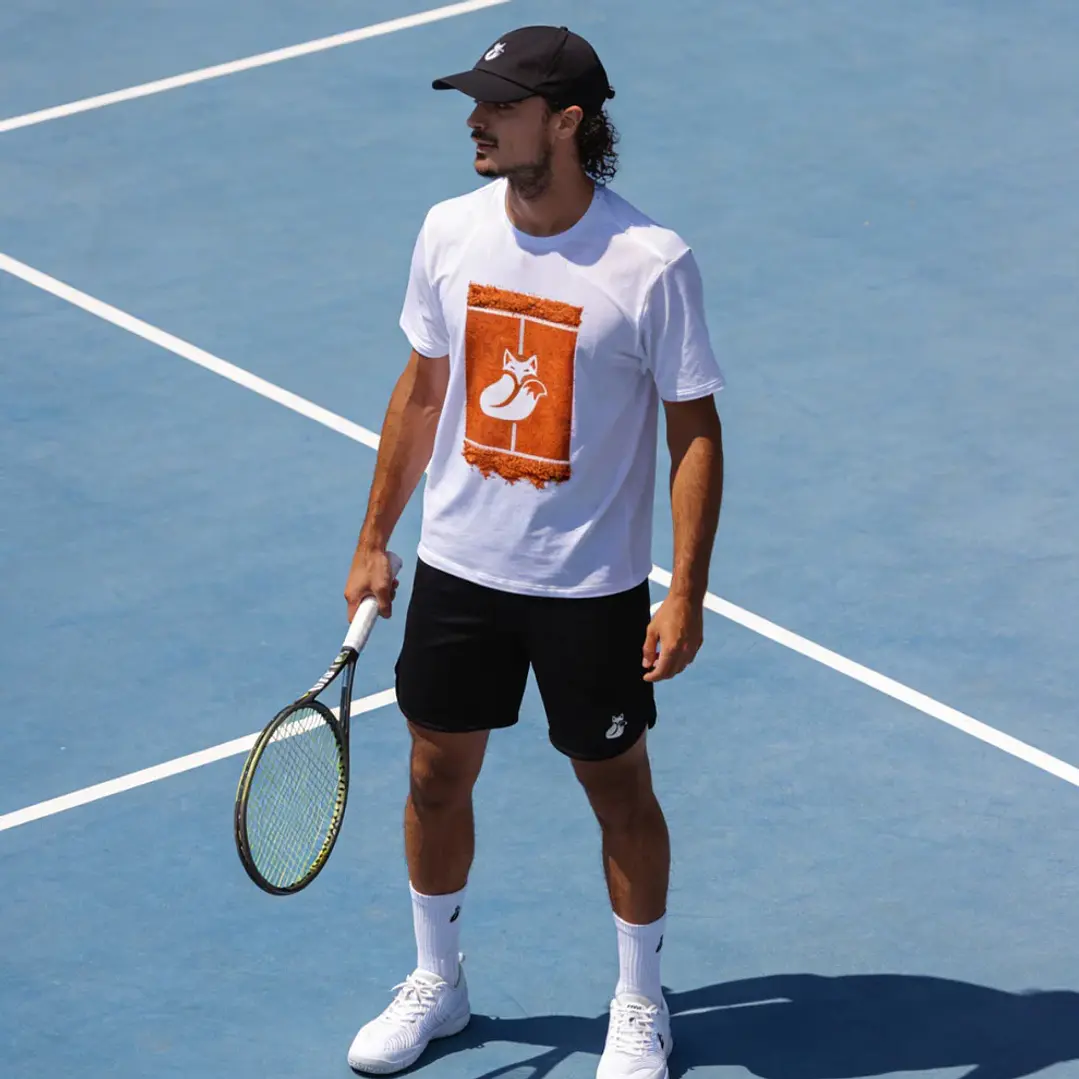 Polera Tilki Cotton Court Clay 2