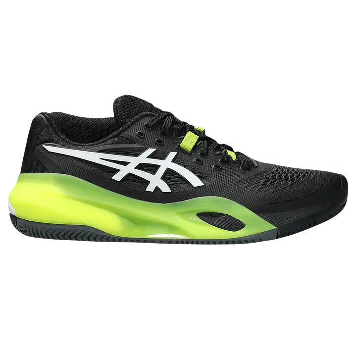 Zapatillas Asics Gel Resolution X Clay Black White 1