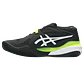 Zapatillas Asics Gel Resolution X Clay Black White - Miniatura 2