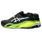 Zapatillas Asics Gel Resolution X Clay Black White - Miniatura 3