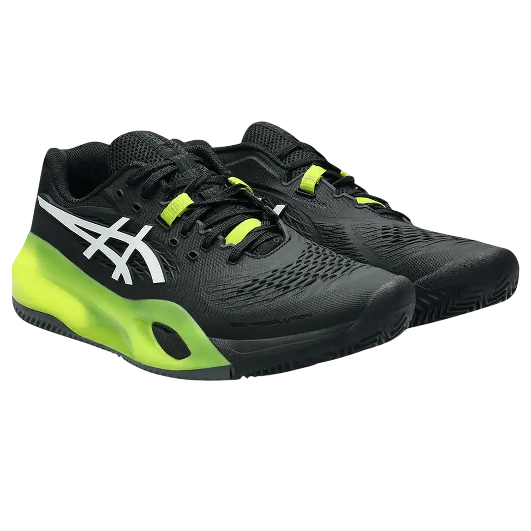 Zapatillas Asics Gel Resolution X Clay Black White 4