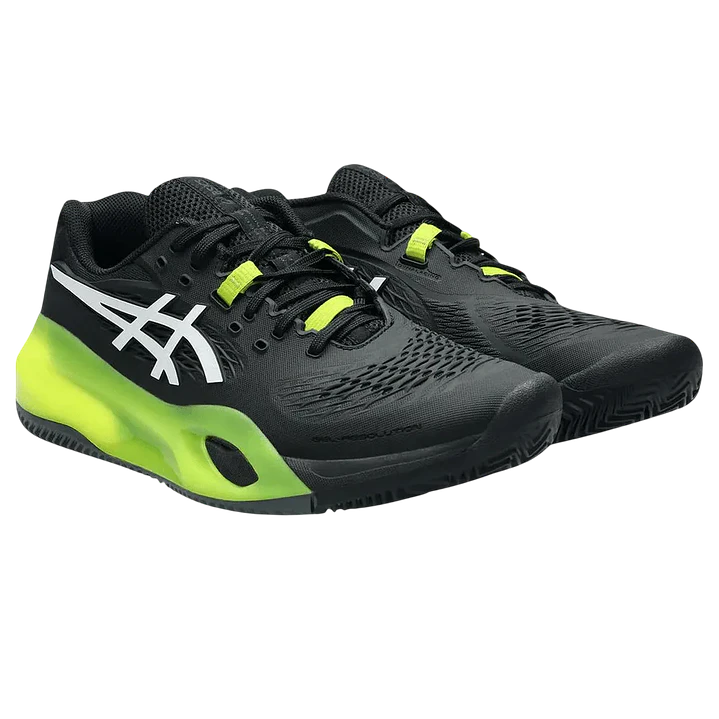 Zapatillas Asics Gel Resolution X Clay Black White 4