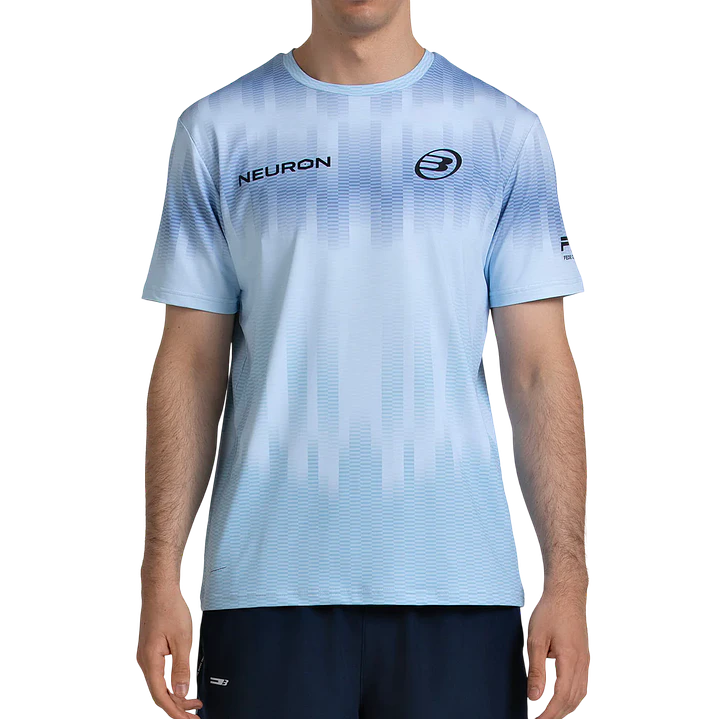 Polera Bullpadel Chingotto 2026 Azul Glaciar  1