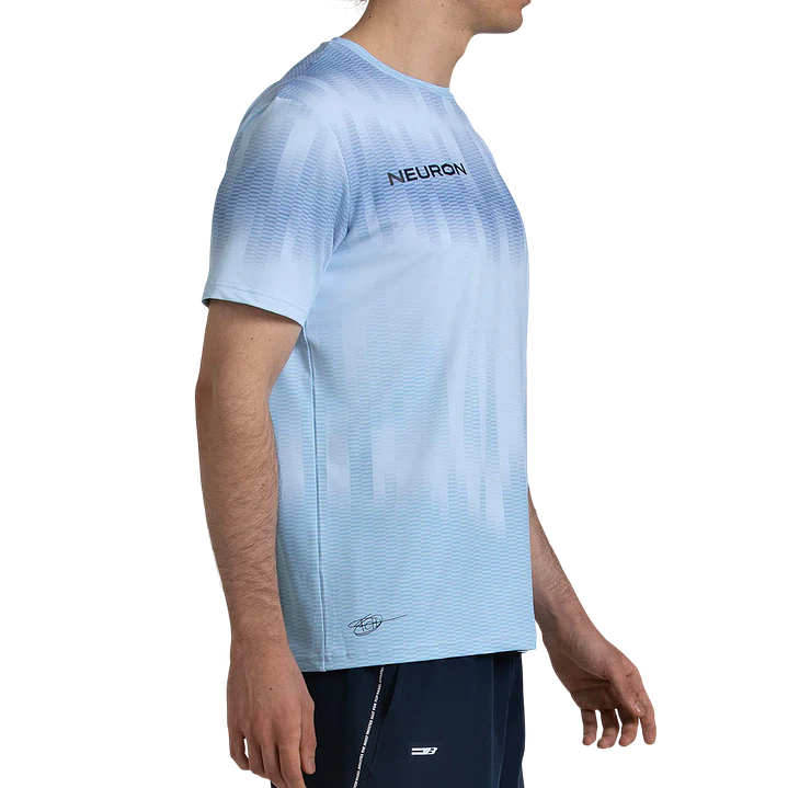 Polera Bullpadel Chingotto 2026 Azul Glaciar  3