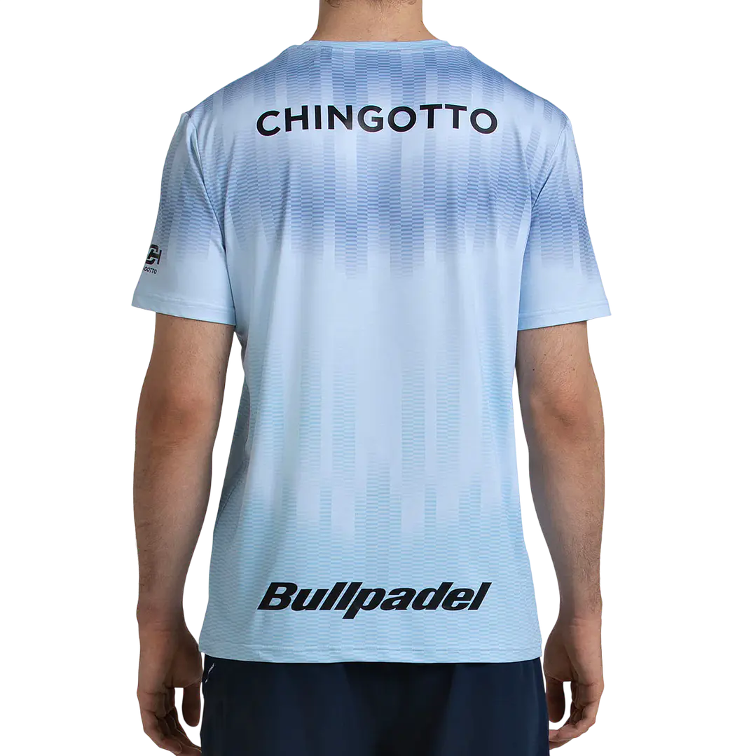 Polera Bullpadel Chingotto 2026 Azul Glaciar  4