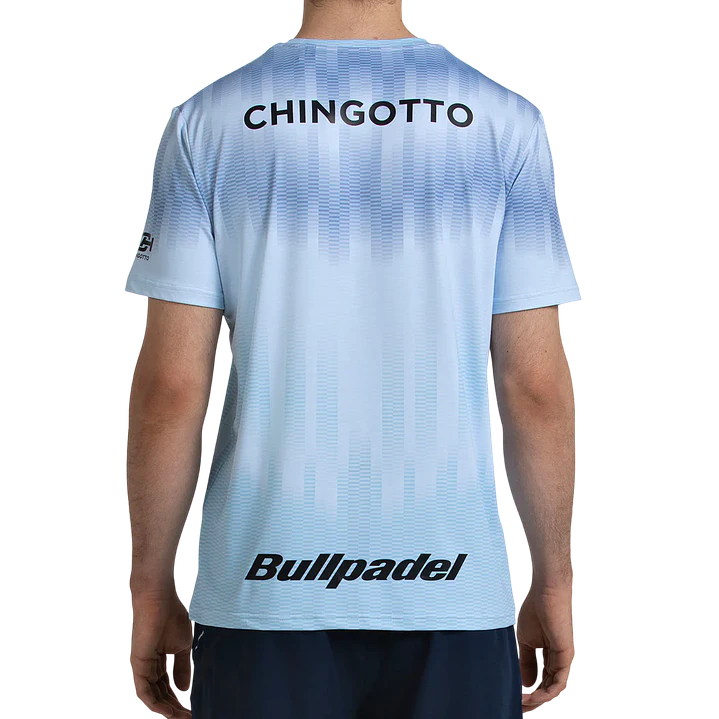 Polera Bullpadel Chingotto 2026 Azul Glaciar  4