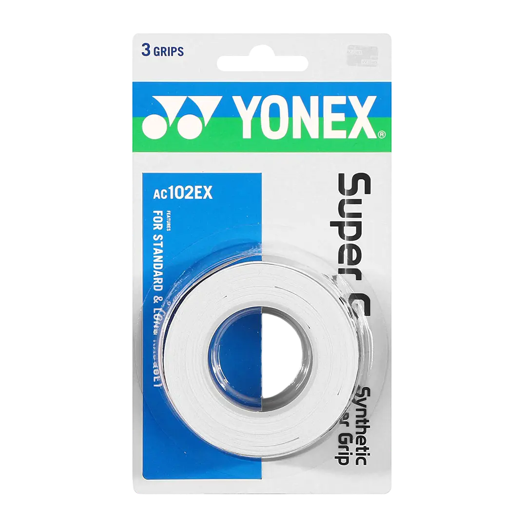 Overgrip Yonex Super Grap x3 Blanco  1