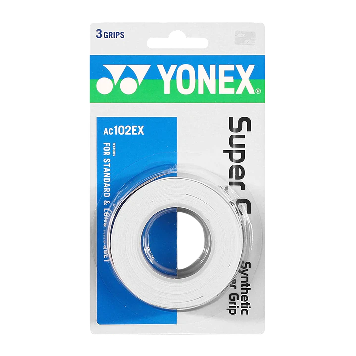 Overgrip Yonex Super Grap x3 Blanco  1