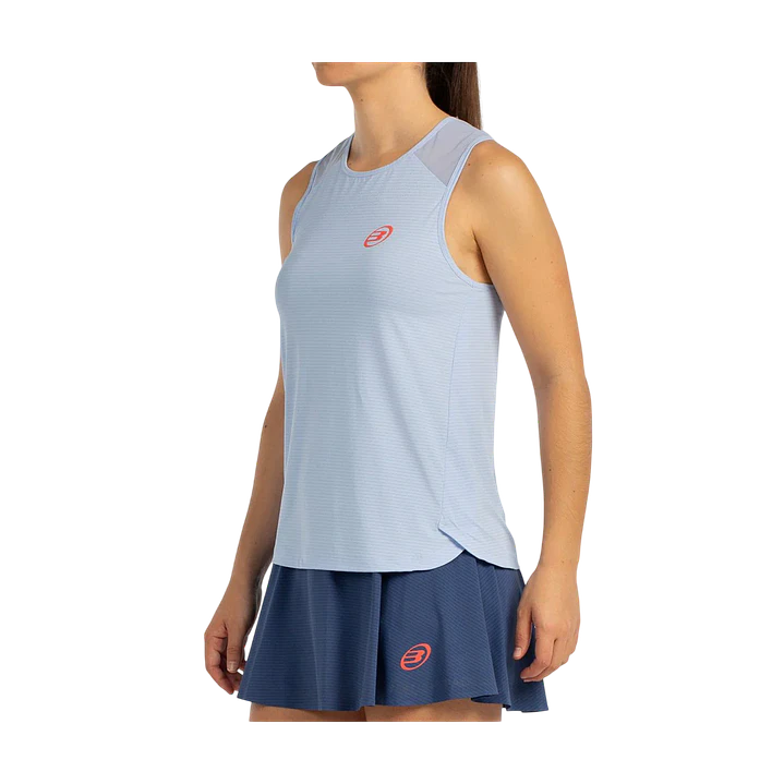 Polera Bullpadel Conso Celeste  2