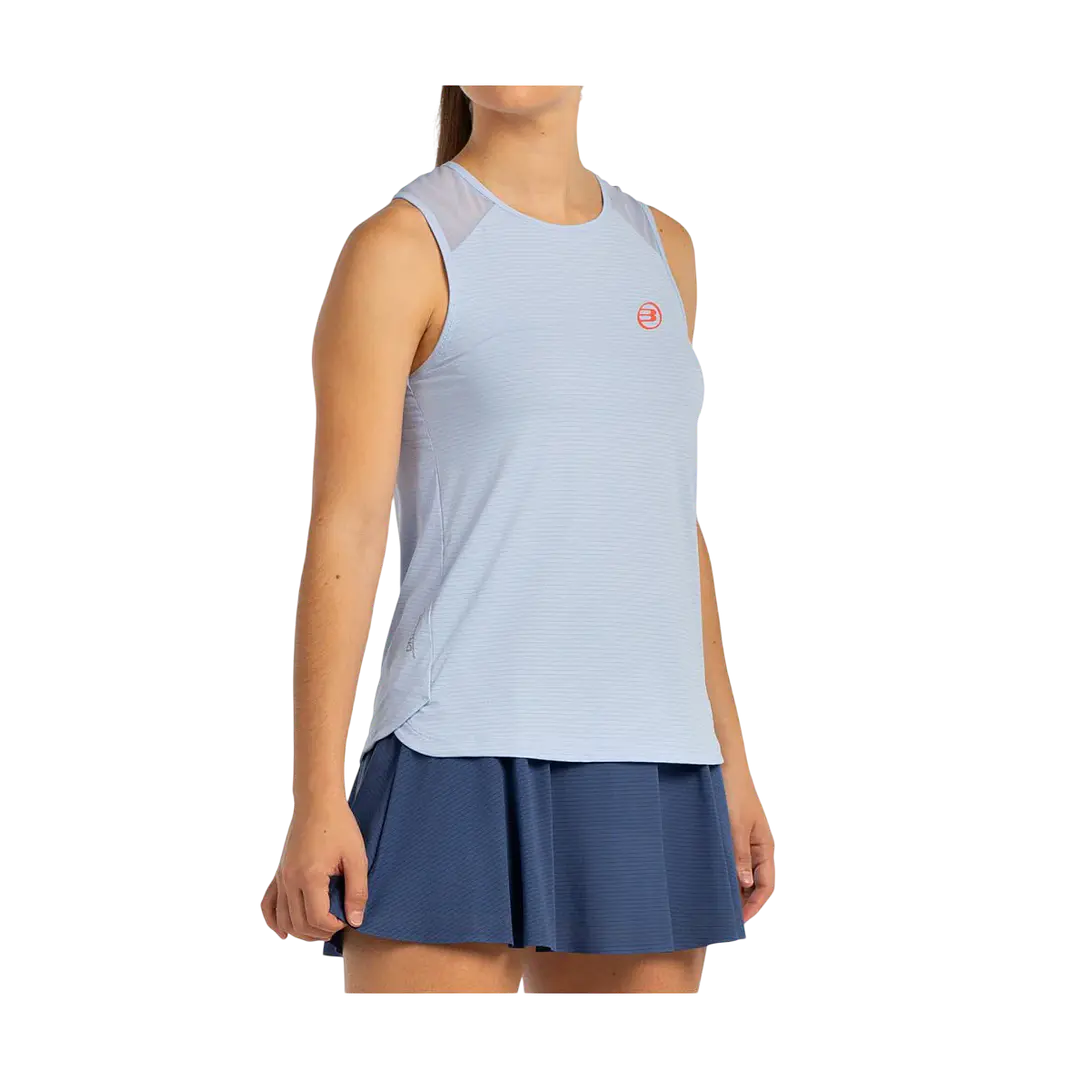 Polera Bullpadel Conso Celeste  3