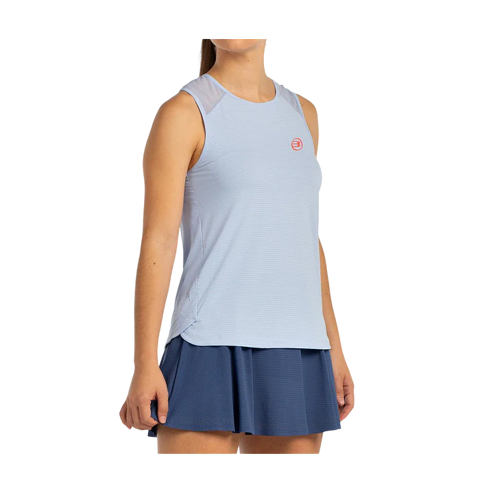 Polera Bullpadel Conso Celeste  3
