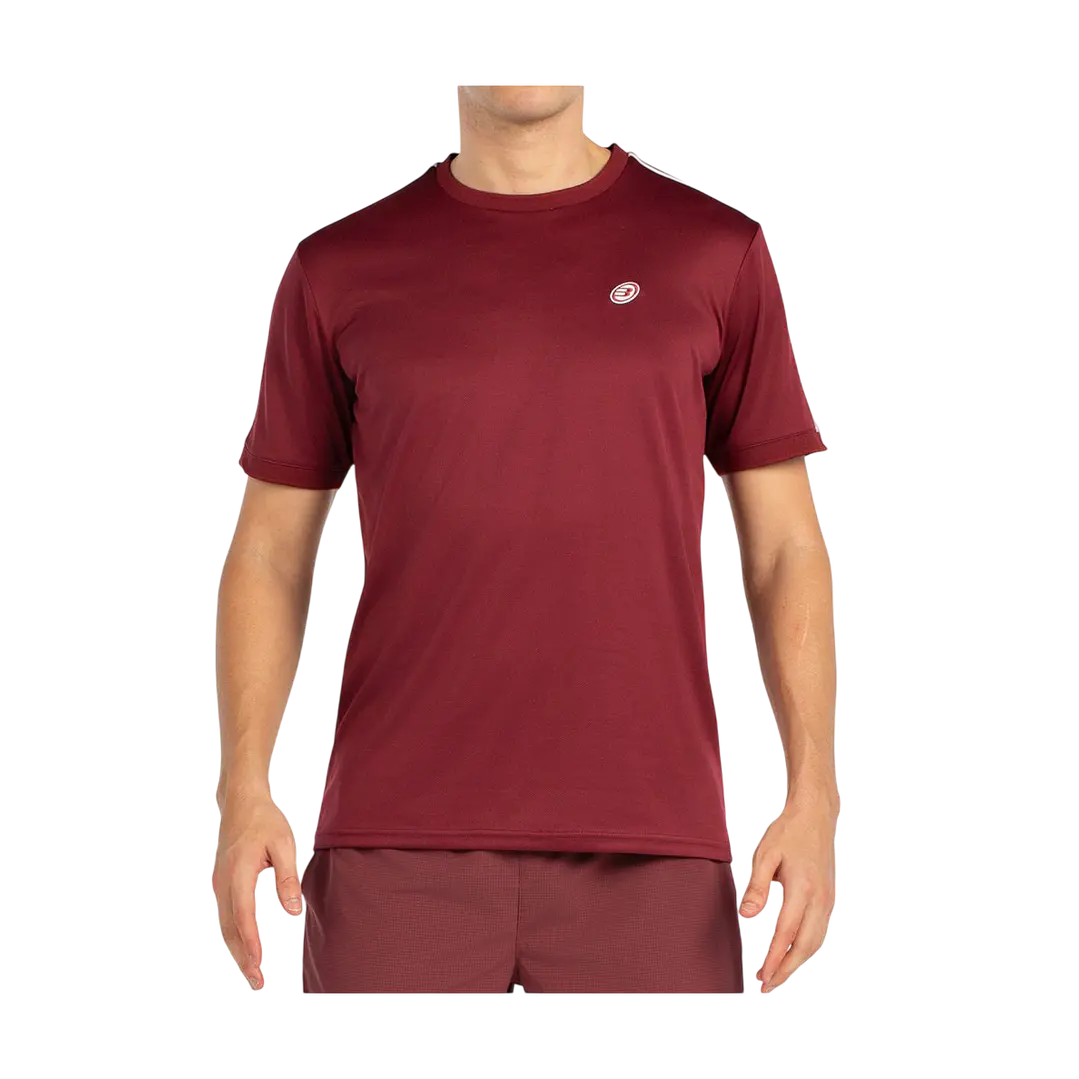 Polera Bullpadel Alder Vino Burdeos  1