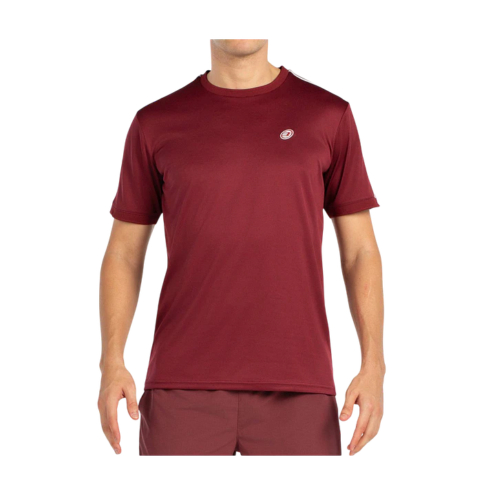 Polera Bullpadel Alder Vino Burdeos  1