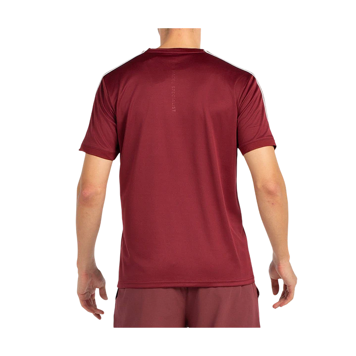 Polera Bullpadel Alder Vino Burdeos  3