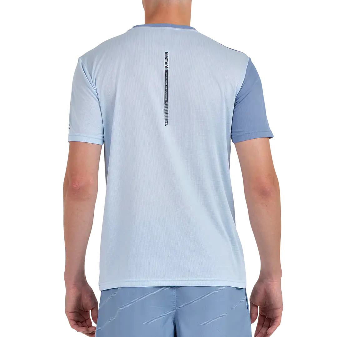 Polera Bullpadel Cacin Azul Glaciar Vigore  4