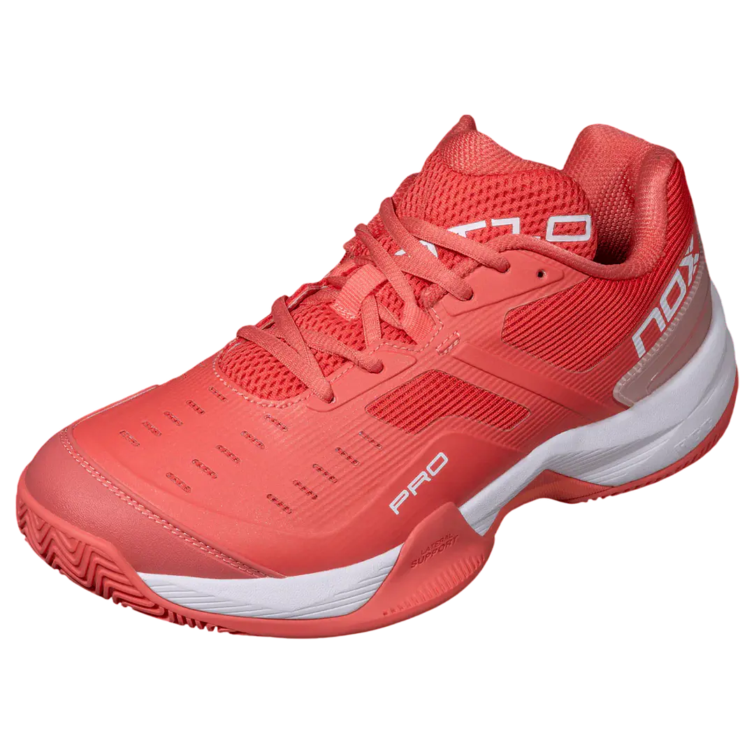 Preventa Zapatillas de Pádel AT10 PRO Coral White  2
