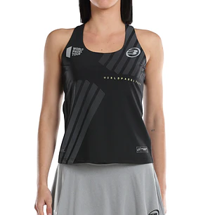 Polera Bullpadel Llave WPT Negro 
