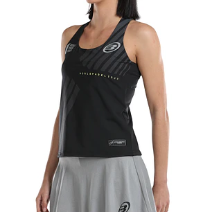 Polera Bullpadel Llave WPT Negro 
