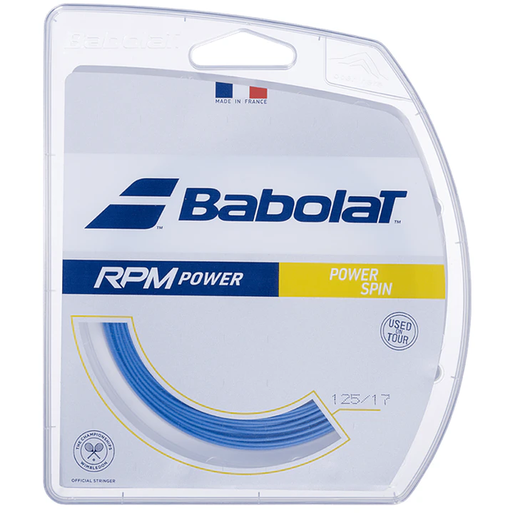 Cuerda de Tenis Babolat RPM Power Rollo 12mt 2