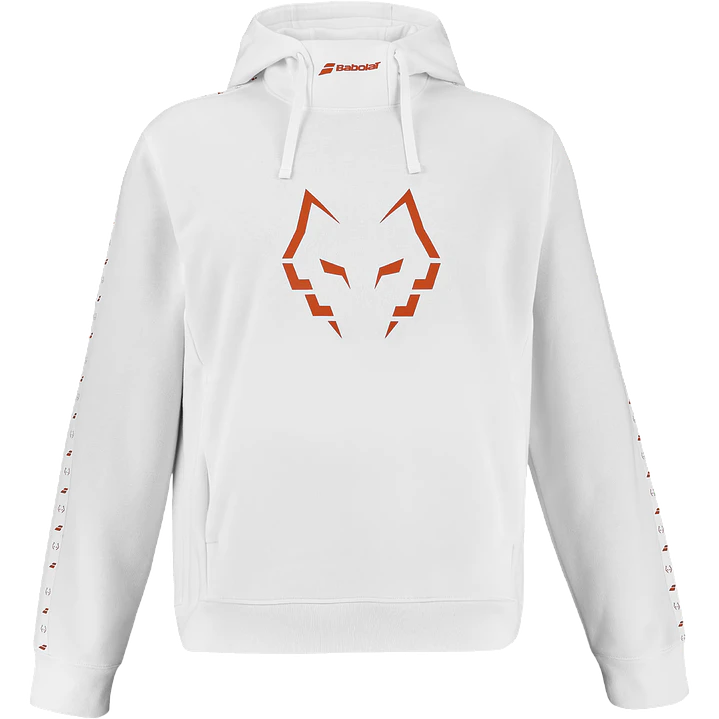 Poleron Babolat Hood Sweat Juan Lebrón Blanco 1