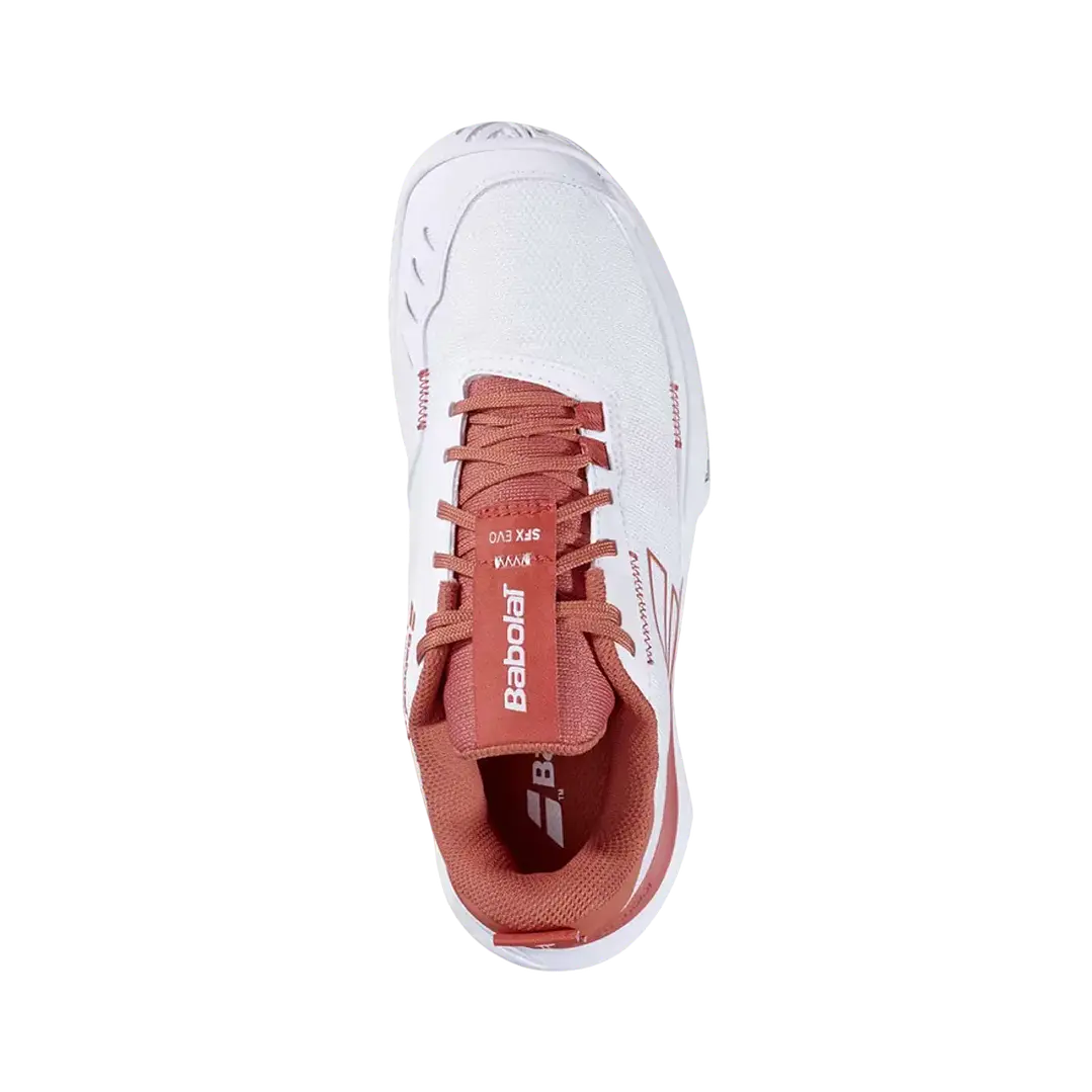 Zapatillas Babolat Sfx Evo All Court White/Terra Cotta 3