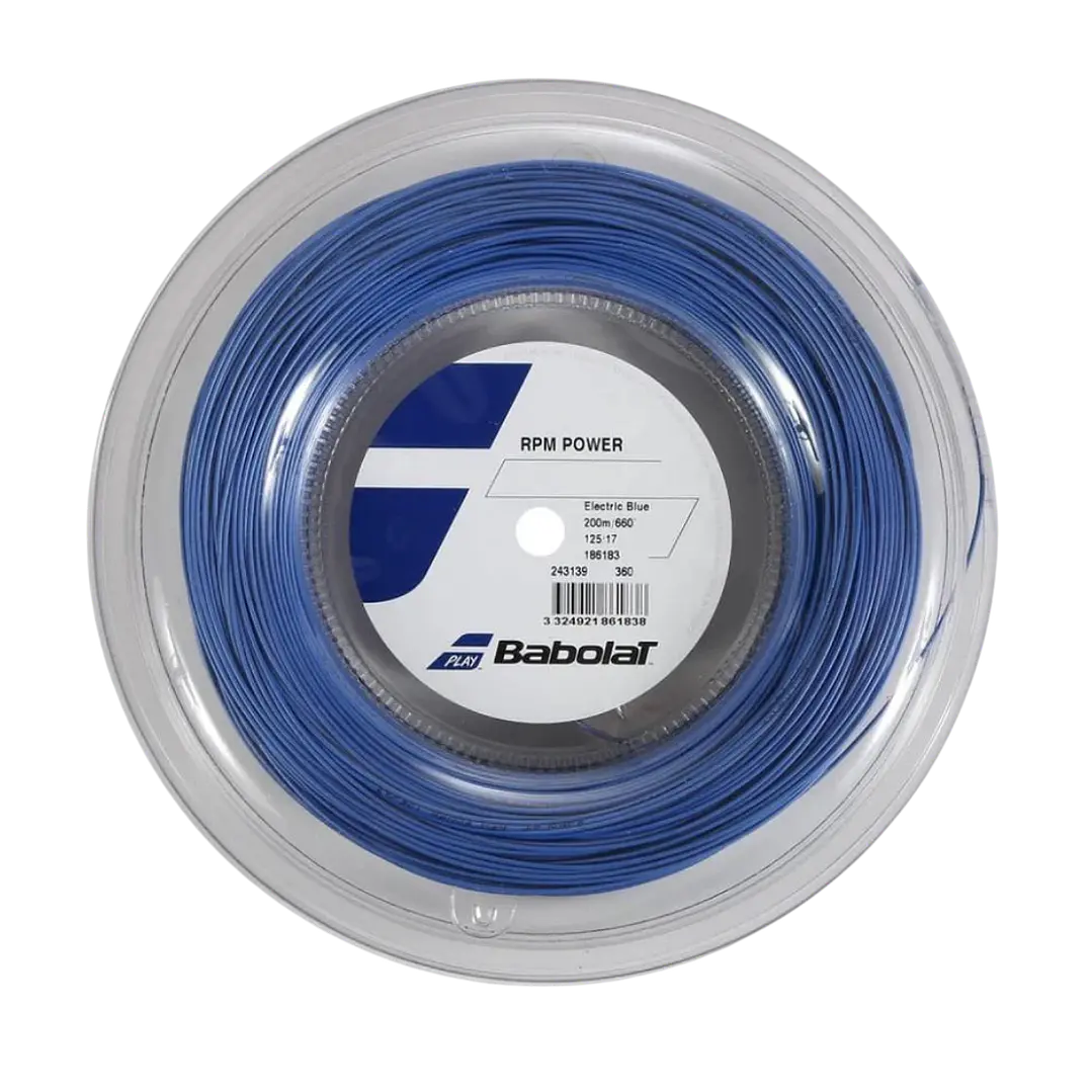 Cuerda de Tenis Babolat RPM Power 200mt Azul 1