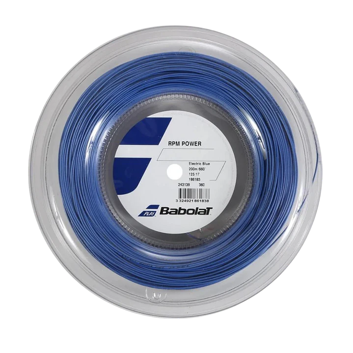 Cuerda de Tenis Babolat RPM Power 200mt Azul 1