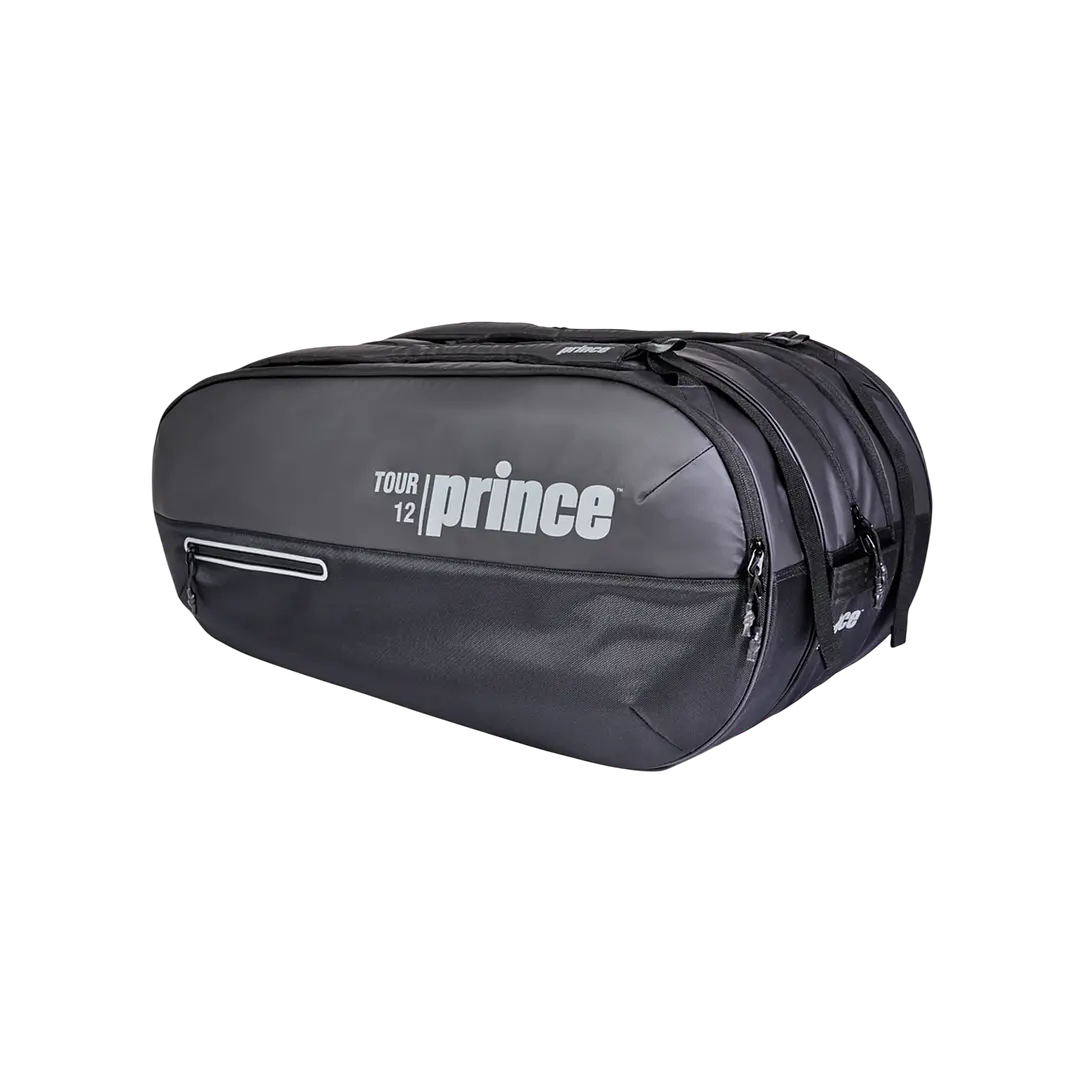 Bolso de Tenis Prince Tour Carbon 12 Raquetas Gris 3