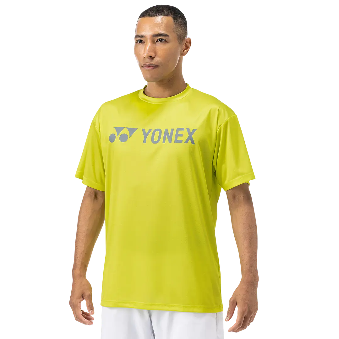 Polera Yonex 0046 Club Team Lime Yellow 1