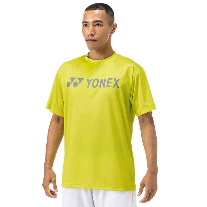 Polera Yonex 0046 Club Team Lime Yellow 1